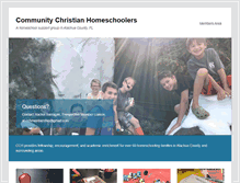 Tablet Screenshot of cchweb.org